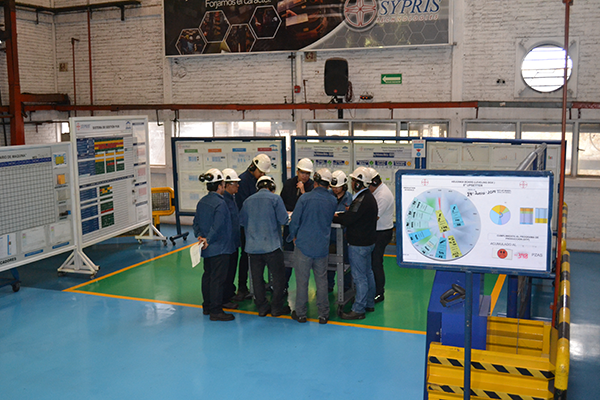 Sypris Technologies team members working together